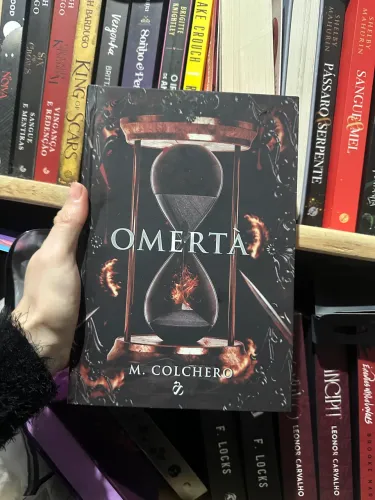 livro omerta m. colchero capa dura
