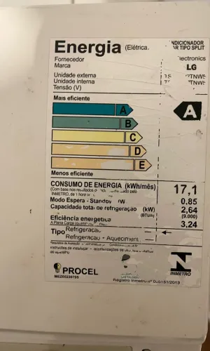 AR condicionado Lg Split