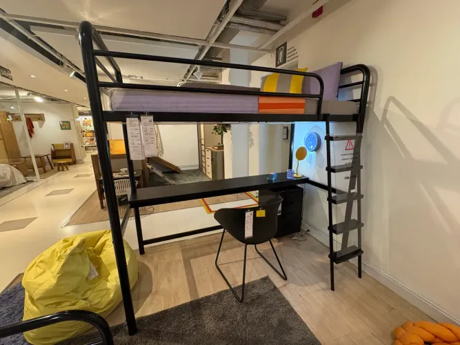 Cama alta Tok&Stok
