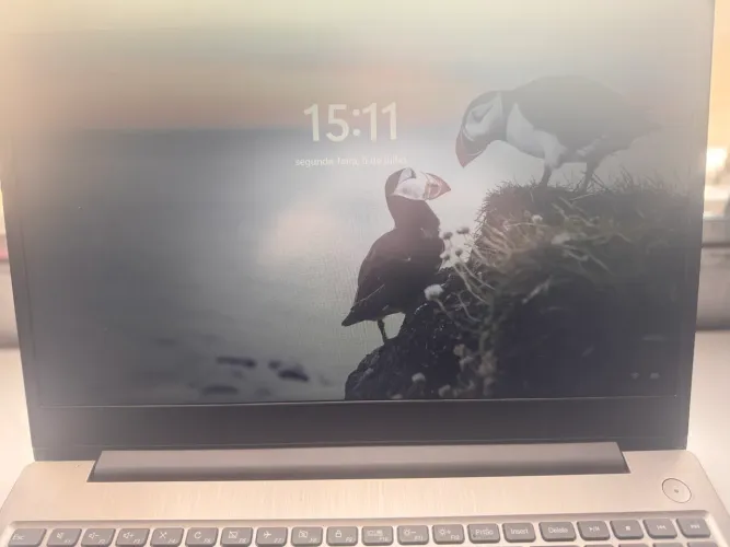 Notebook Lenovo IdeaPad 3i 15,6 | SSD 128GB | Pouquíssimo uso | Estado de Novo
