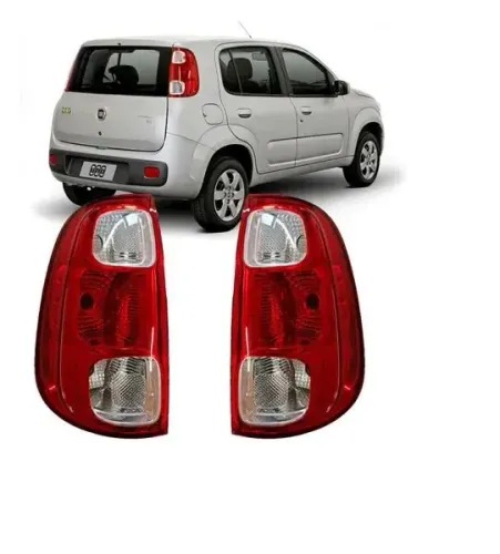 Lanterna traseira do Fiat uno