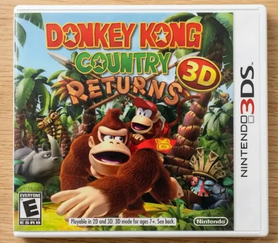 3DS Donkey Kong Returns 3D