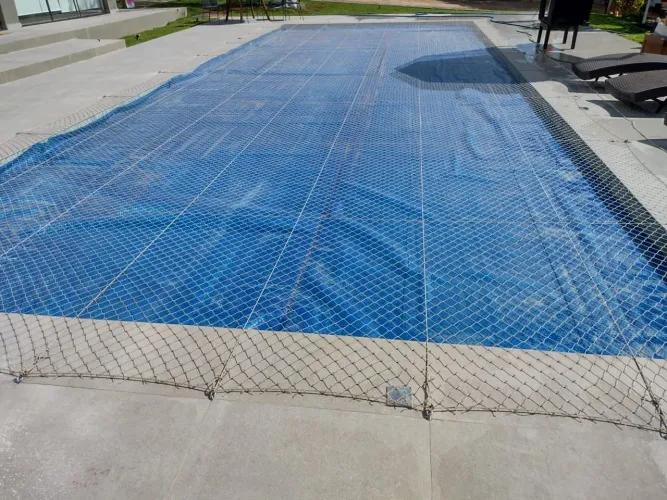Telas de proteção para piscinas 