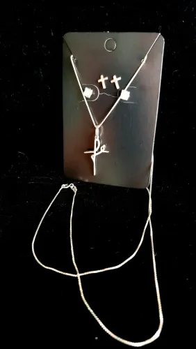 Conjunto em prata 925 #7