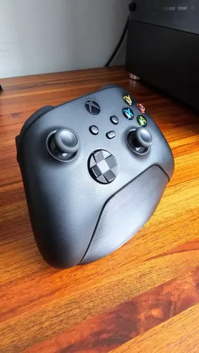 Controle Sem Fio Xbox Series X e S Microsoft, Carbon Black, Bluetooth, Preto + BRINDE