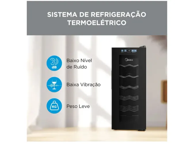 Adega Midea 12 Garrafas