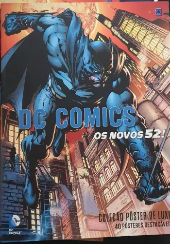 Revista-pôster - Coleção Pôsteres de luxo DC comics