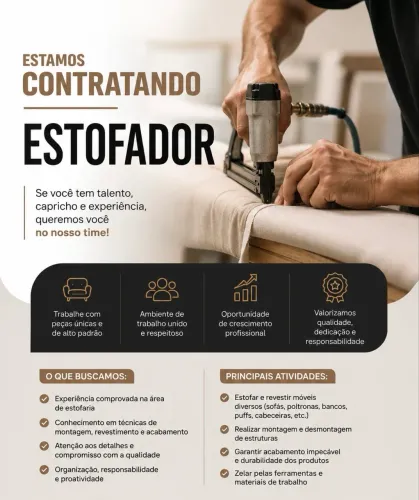Vaga para Estofador 