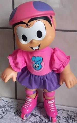 Boneca Mônica patinadora Grow