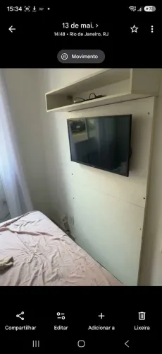 Painel branco madeira