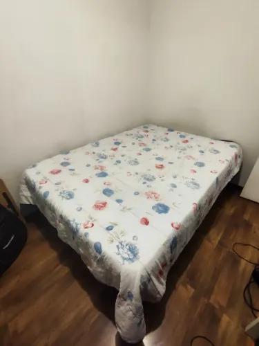 Vendo Cama Casal Baú Ortobom + Colchão Ortopédico Ortobom