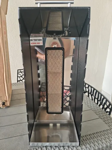Churrasqueira a gás para espetinho