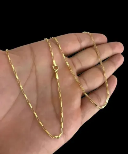 Cordão Romanel ouro 18k (semi-novo)