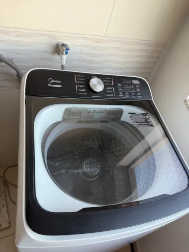 Máquina de lavar midea 15kg - 10 anos de garantia
