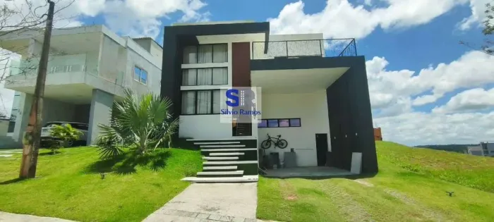 Casa de alto padrão para locação no Alphaville 2 | 235m², 3 quartos e 4 vagas