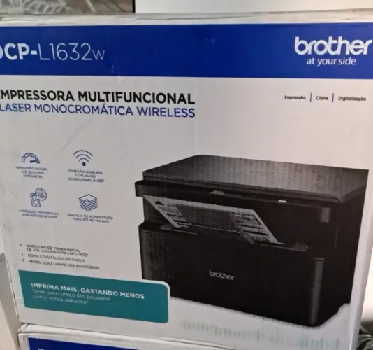 Impressora Brother L1632w monocrática