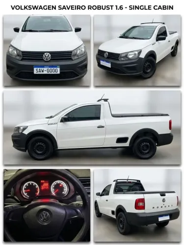 Volkswagen Saveiro Robust 1.6 Total Flex 8V 2021