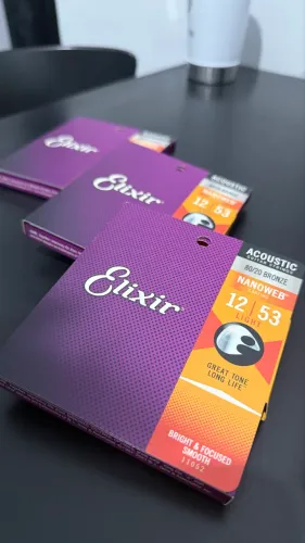 Encordoamento Elixir violão 0.12