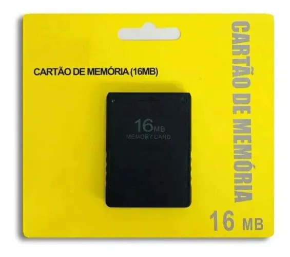 Memory card 16 mb cartao de memoria para play station 2 ps2