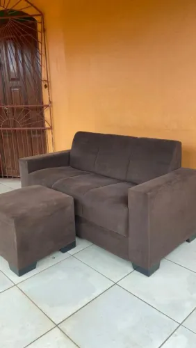 Sofá com puff