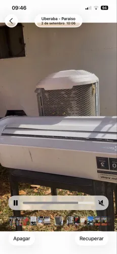 Ar condicionado eletrolux
