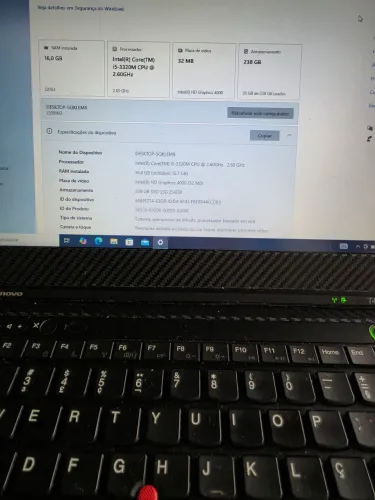 Notebook Lenovo T430