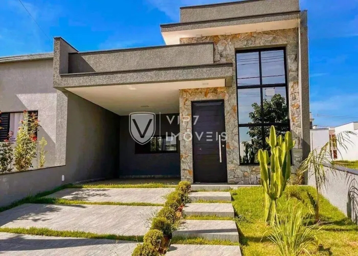 Casa de Condomínio à venda, 3 quartos, 1 suíte, 3 vagas, Jardim Residencial Villagio Ipane