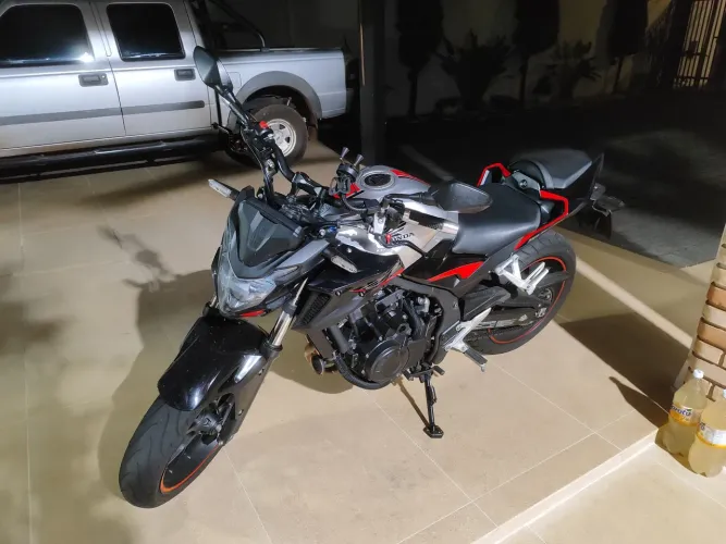 CB 500F 2020 Pronta para rodar.