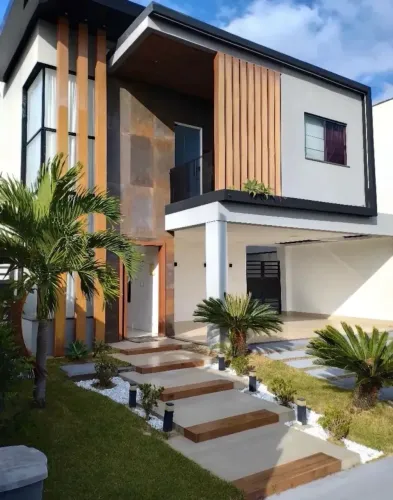 Alugo Casa Mobiliado Cond Damha