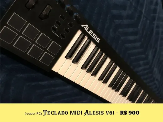 Teclado MIDI Alesis V61