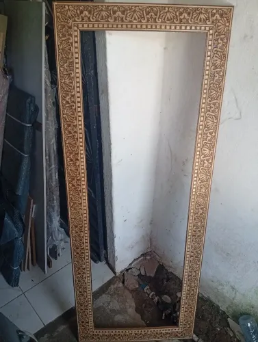 MOLDURA VINTAGE GRANDE DE MADEIRA