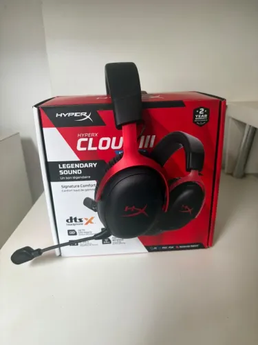 hyperx cloud iii wireless sem fio gamer