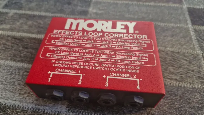 Pedal Morley Effects Loop Corrector Elc