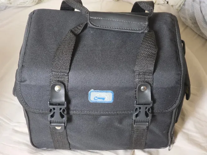 Bolsa para Cameras e lentes com divisórias
