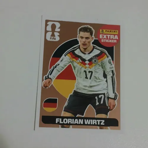 Figurinha Rara Florian Wirtz LEGEND Versão bronze