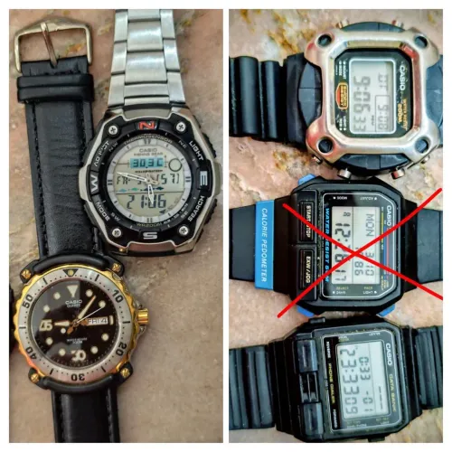Lote de Relógios Casio preços variam alguns já foram