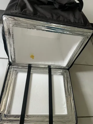 bag entregador com isopor
