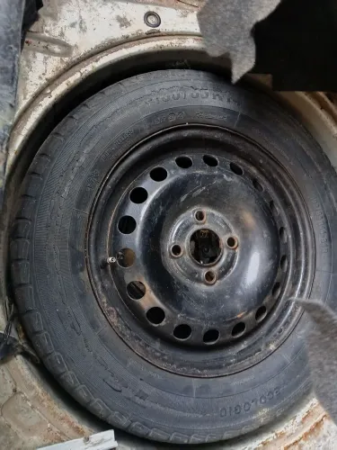 Rodas de ferro aro 14 com pneu