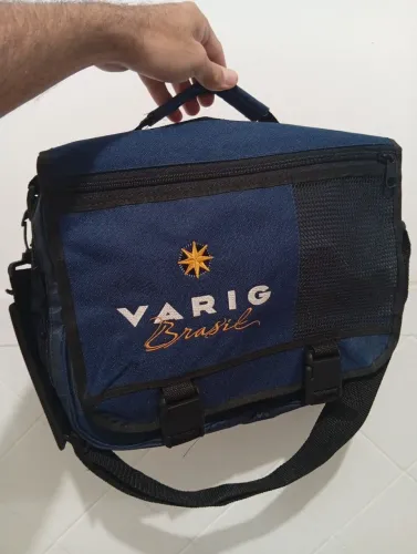 Bolsa Varig tripulação aviação antiga excelente estado 