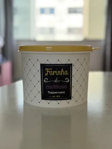 tupperware bistrô farinha