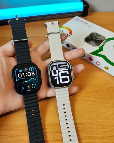 MICROWEAR ULTRA 4 PLUS amoled 49mm mais pulseira extra