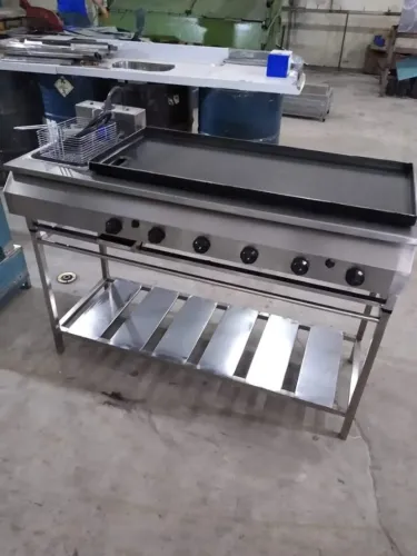 chapa broiler e conjugado em inox sob medida