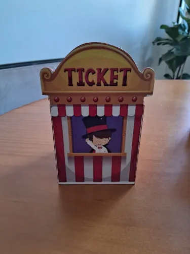 Cofrinho Infantil Bilheteria