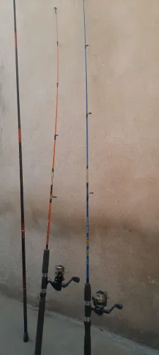 Vara de pesca com kit
