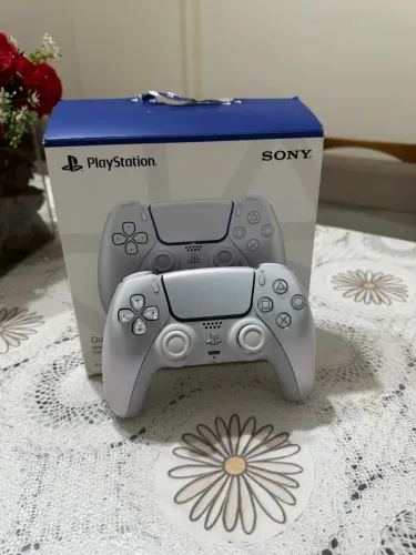 Controle de Ps5 Chroma Pearl