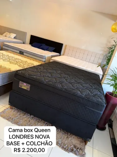Cama Box Queen LONDRES NOVA - ENTREGA