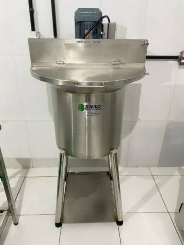 Tanque Misturador / Triturador Industrial Swidd 100L Inox 304 - Motor SEW 3CV