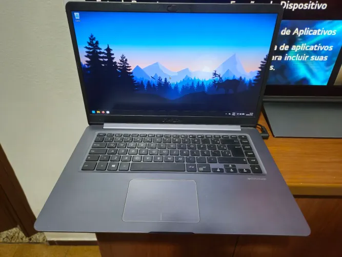 Notebook Asus Vivobook 15 I7 8ª geração e 16GB de RAM