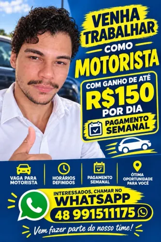 Vaga de emprego/trabalho como motorista 