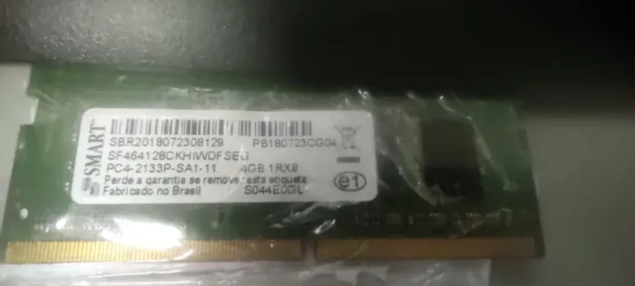 Memórias RAM DDR4 4GB 2133MHz PC4-2133P SMART